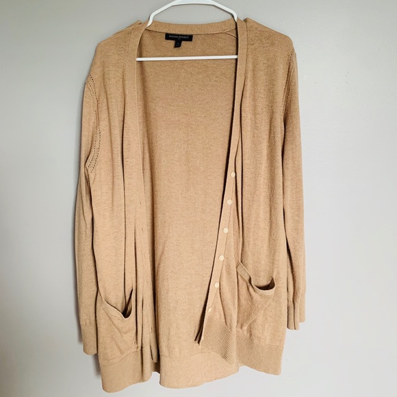 Banana Republic Factory Sweaters - Brown Cardigan